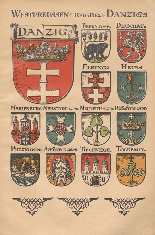 Die Wappen und Siegel der deutschen Stadte, Flecken und Dorfer Pl.09