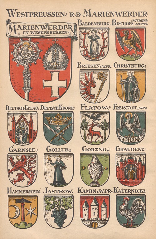 Die Wappen und Siegel der deutschen Stadte, Flecken und Dorfer Pl.10