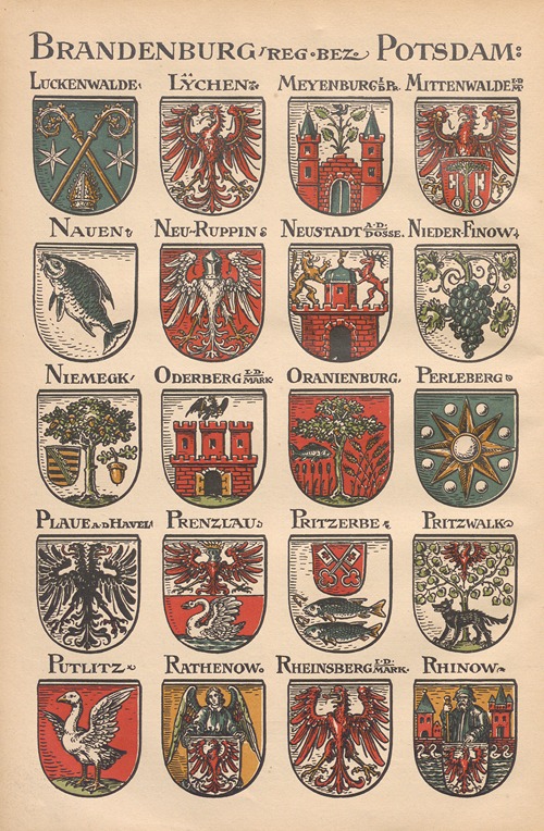 Die Wappen und Siegel der deutschen Stadte, Flecken und Dorfer Pl.15