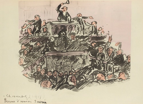 Chambre (1917) Séance d’Union Sacrée