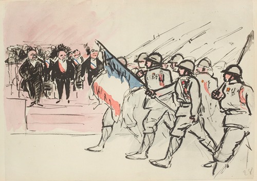 Défilé du 14 juillet 1919