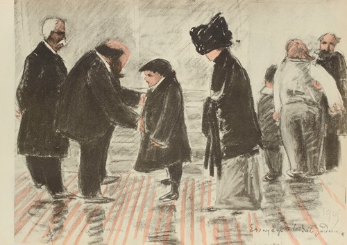 Essayage à la Belle Jardinière 1905