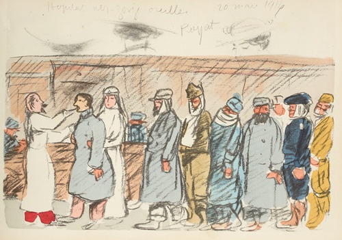 Hôpital nez-gorge-oreilles, 20 mars 1916
