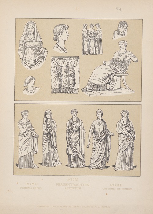 Rome; Women’s dress