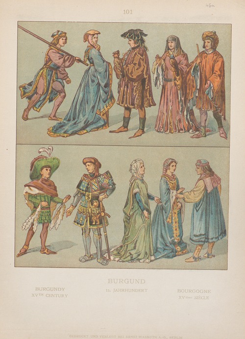 Burgundy; XVth century