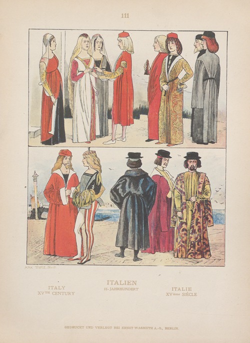 Italy; XVth century