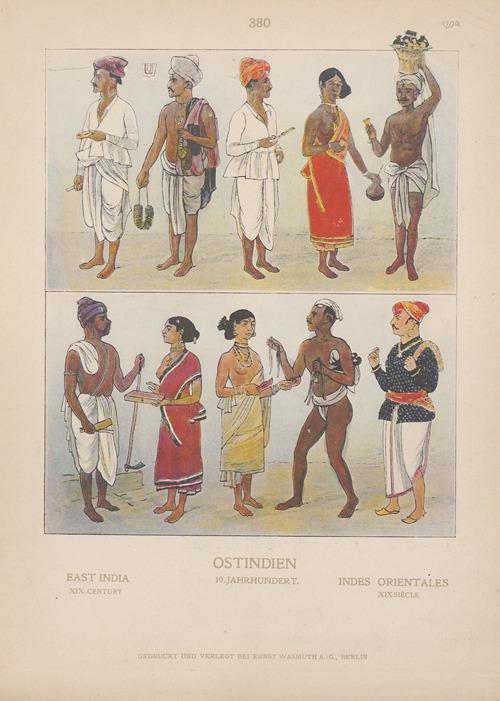 East India; XIX century