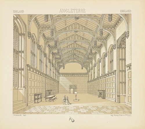 Architecture interieure – XIVe, XVe et XVIe siecle