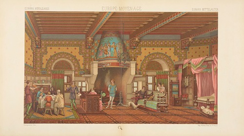 Interieur francais – milieu du XIIe siecle