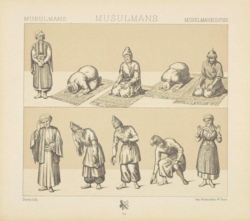 La prière musulmane et le salut oriental