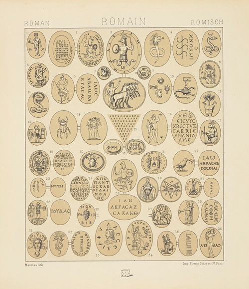 L’amulette, les abraxas