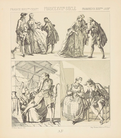 Le monde elegant , les filles du peuple