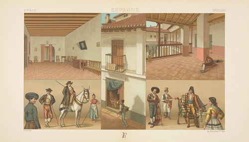 L’habitation andalouse, type de la maison bourgeoise