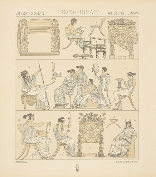 Mobilier; siéges divers