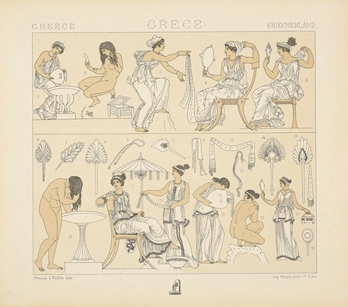 Objets a l’usage des femmes; toilette du corps