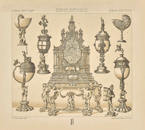 Orfevrerie Allemande – objets decoratifs et usuels