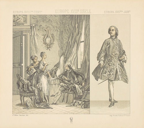 Un cabinet de toilette vers 1760 – le maintien