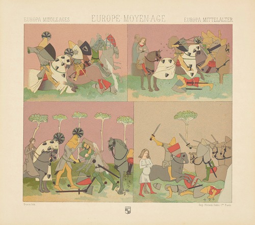 XIIIe siecle – costumes militaires