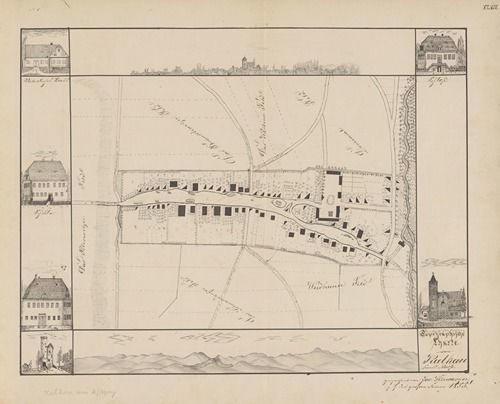 Atlas befindlichen Karten, gezeichnet von Seminaristen Pl.48
