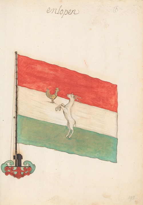Flag of Hindeloopen