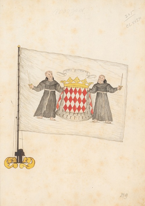 Flag of Monaco