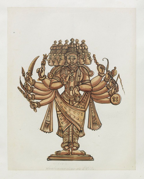 Paintings from the Chidambaram Shrine Pl.043