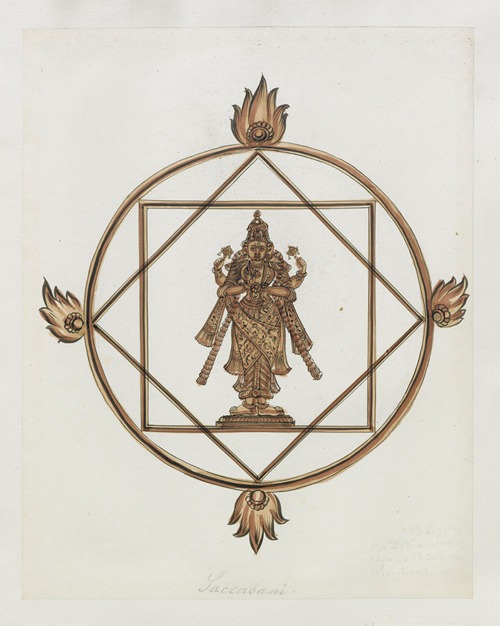Paintings from the Chidambaram Shrine Pl.068