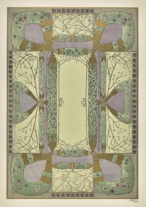 Moderne Malereien Pl.18