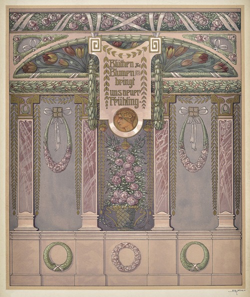 Moderne Malereien Pl.22