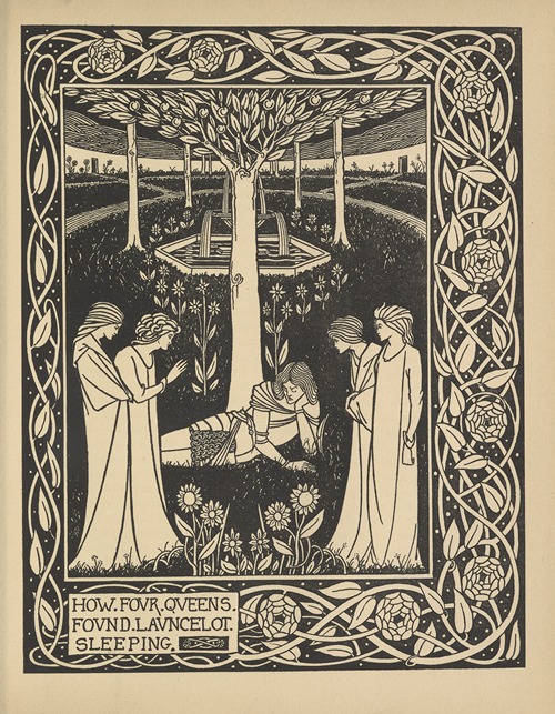 How four queens found Launcelot sleeping