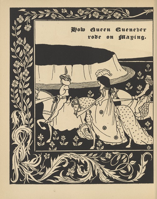 How Queen Guenever rode on Maying