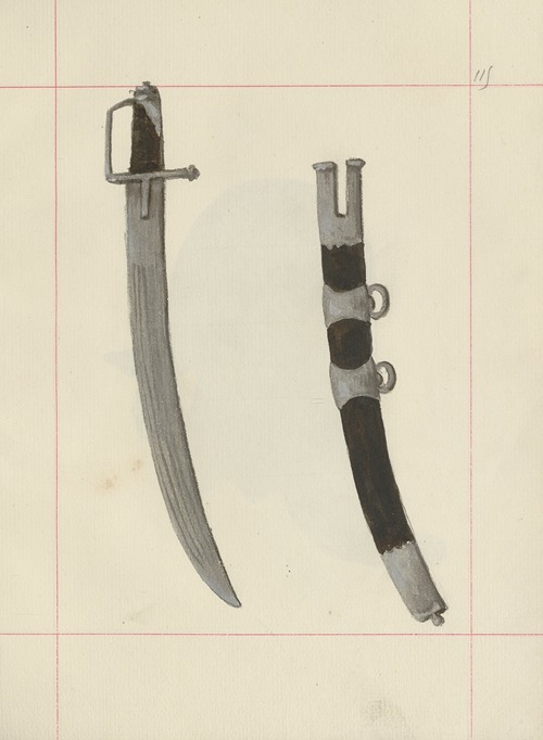Broń zaczepna i odporna w Polsce. T. 5, Uzupełnienia Pl.084
