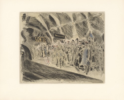 Métro, direction Étoile