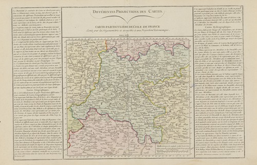Différent projections des cartes