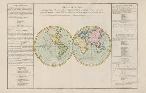 De la géologie
