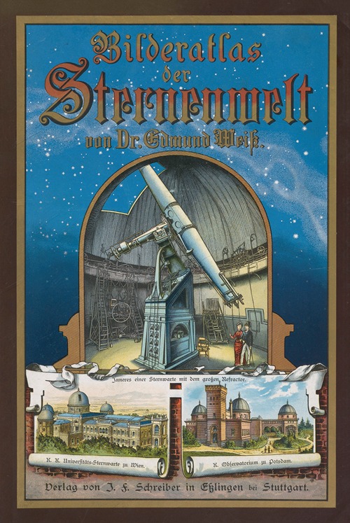 Bilder-Atlas der Sternenwelt. Eine Astronomie für jedermann Pl.01