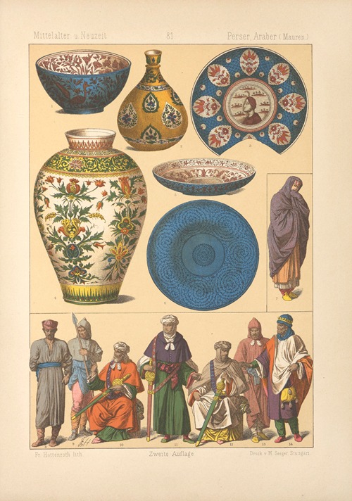 Perser, Araber (Mauren)