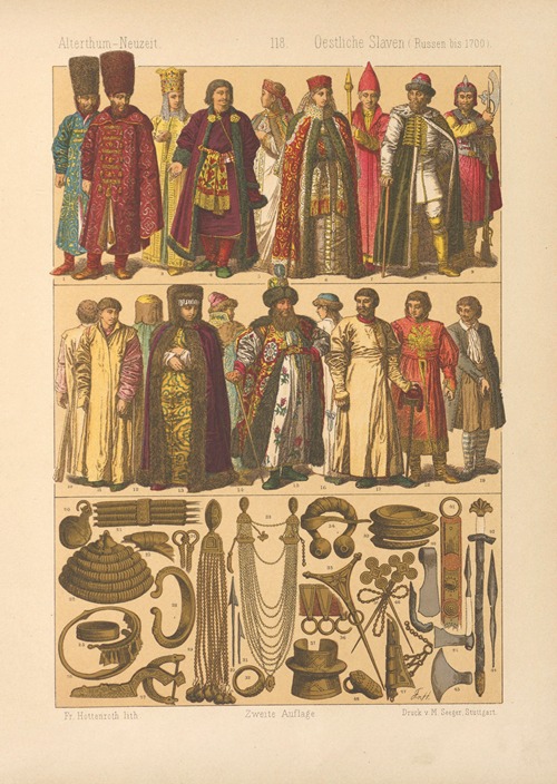 Oestliche Slaven (Russen bis 1700)