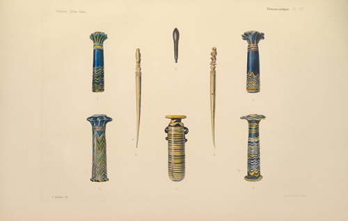 Collection Julien Gréau. Verrerie antique, émaillerie et poterie appartenant à M. John Pierpont Morgan Pl.08