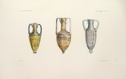Collection Julien Gréau. Verrerie antique, émaillerie et poterie appartenant à M. John Pierpont Morgan Pl.20