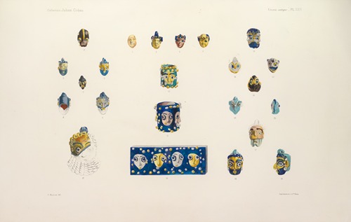 Collection Julien Gréau. Verrerie antique, émaillerie et poterie appartenant à M. John Pierpont Morgan Pl.26