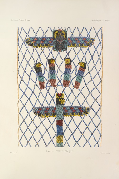 Collection Julien Gréau. Verrerie antique, émaillerie et poterie appartenant à M. John Pierpont Morgan Pl.28