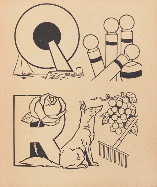 A. B. C. à colorier Pl.19