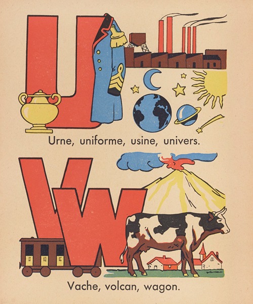 A. B. C. à colorier Pl.22
