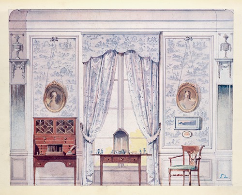 Chambre a coucher (époque de la Constituante)…