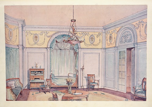 Chambre a coucher (époque de la Directoire)….