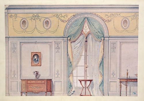 Chambre a coucher (époque de la Directoire)…