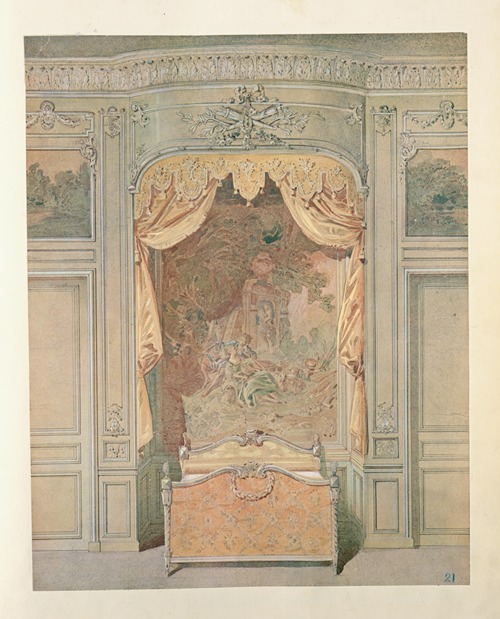 Chambre a coucher transition (Louis XV à Louis XVI)….