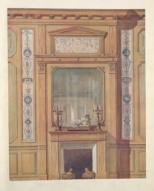 Cheminée du boudoir….