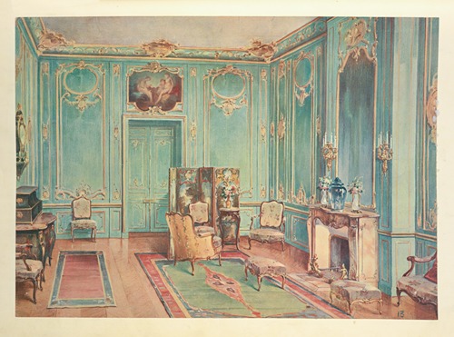 Grand salon style Louis XV….